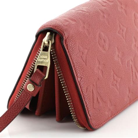 louis vuitton monogram empreinte zippy wallet|louis vuitton zippy wallet reviews.